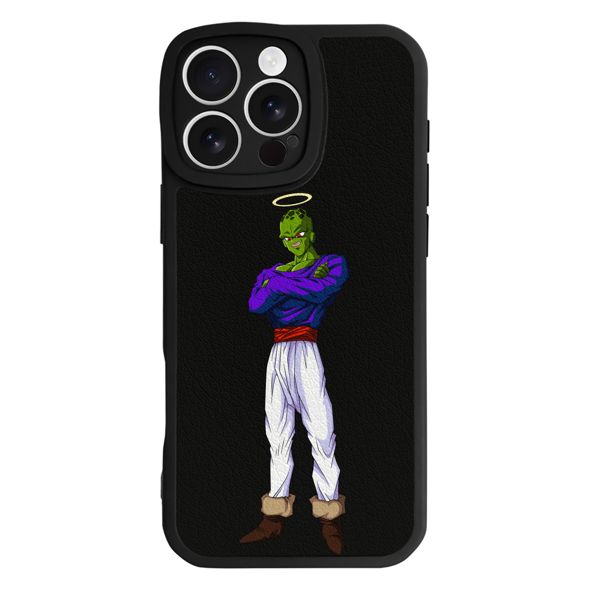 （画像用） ドラゴンボール パイクーハン DRAGON BALL Pikkon 【iPhone 16シリーズ対応】シリコンスマホケース（レザー調） 材質：シリコン
